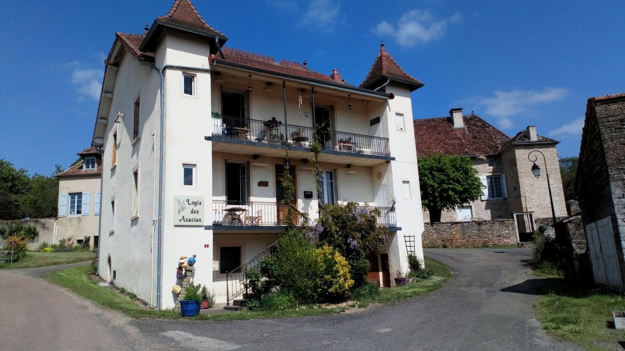 Chambres Au Logis Des Acacias Le Puley Exterior foto