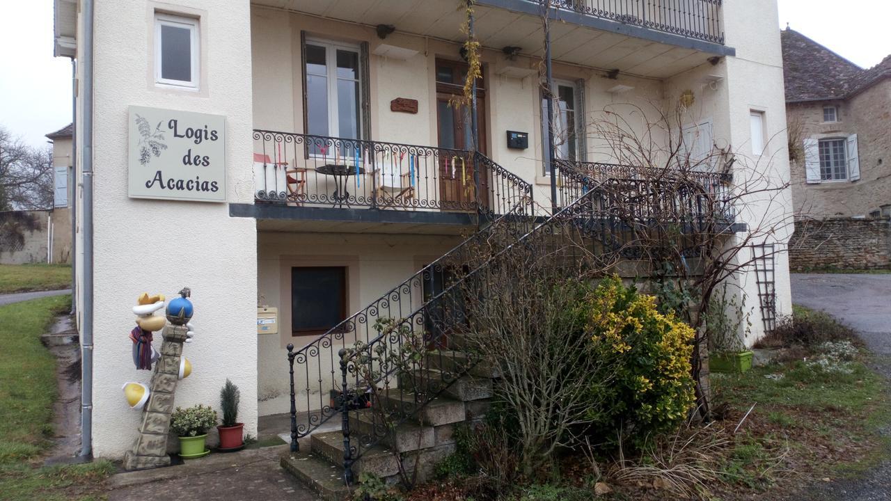 Chambres Au Logis Des Acacias Le Puley Exterior foto